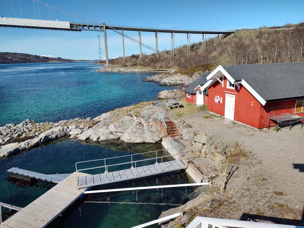 Tjeldsundbrua Overnatting - Sjøhus1 Evenskjer Eksteriør bilde